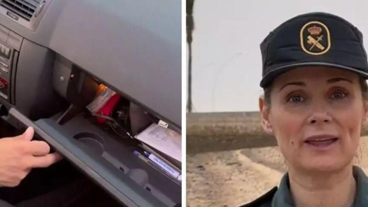 Aviso de la Guardia Civil a toda España a partir de ahora, no se puede dejar esto en la guantera del coche
