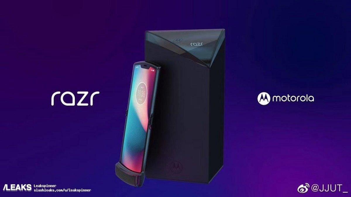 Así sería el Motorola Razr 2019