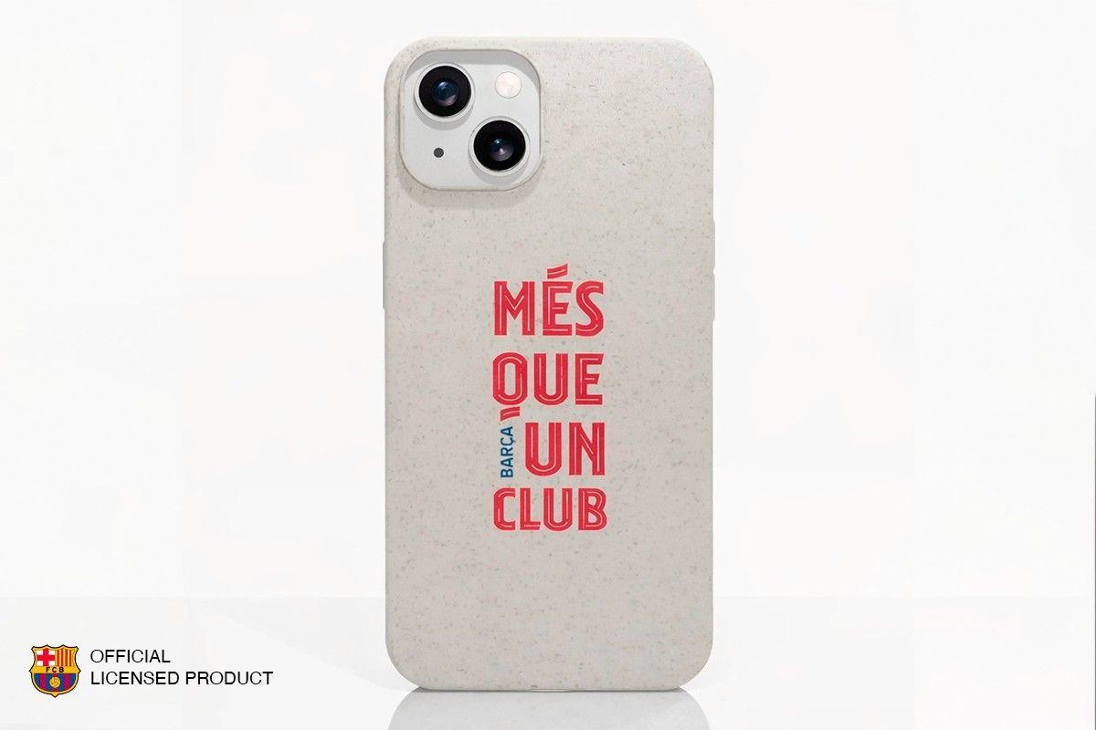 Carcasa compostable FC Barcelona 'Més que un Club'