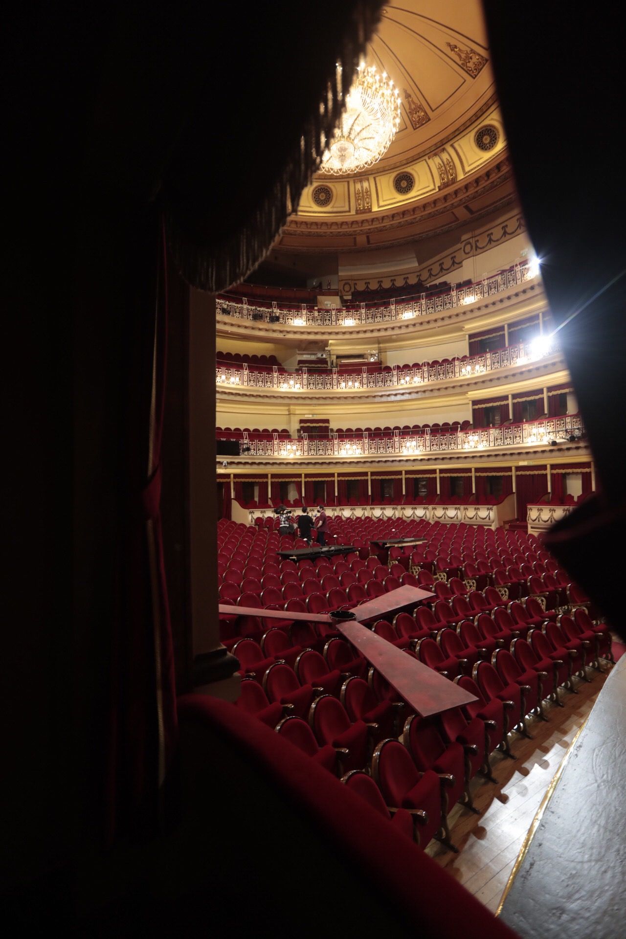 Ensayo de la Zarzuela de Oviedo