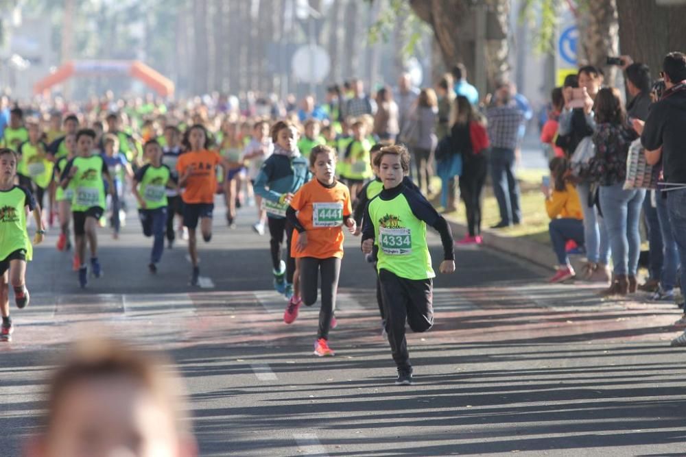 1/4 milla en categorías Benjamín y Prebenjamín