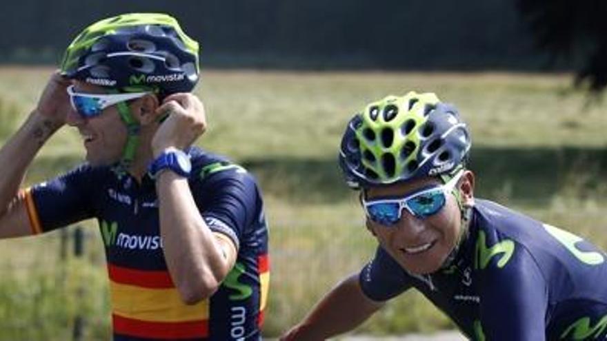 Quintana i Valverde, homes forts de Movistar.