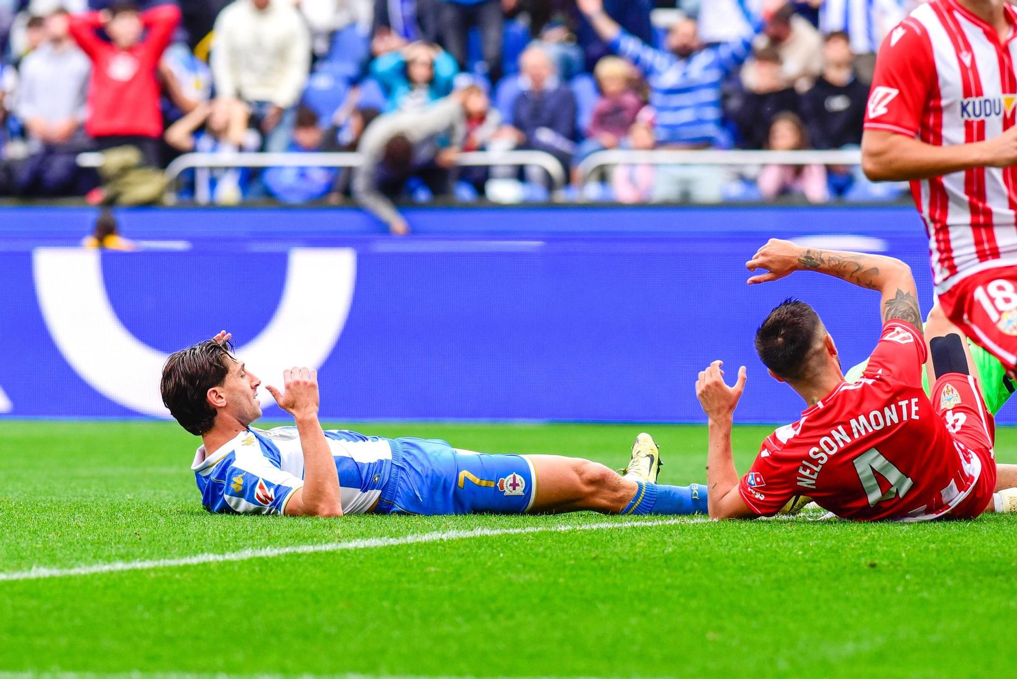 El Deportivo - Almería, en imágenes