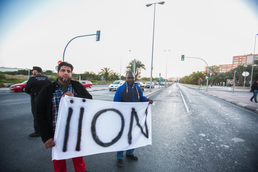 Manifestación en el barrio de José Antonio