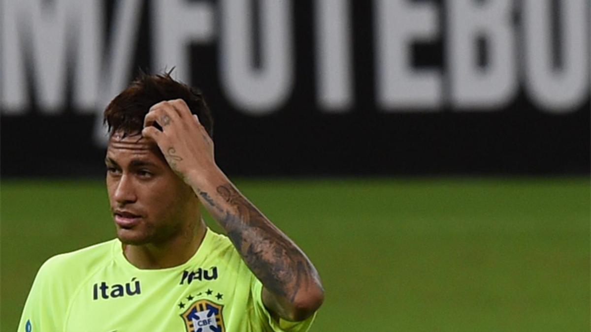 Neymar, capitán de la selección de Brasil