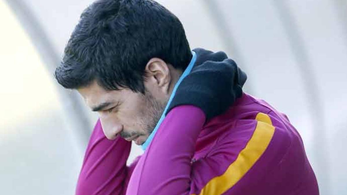 Luis Suárez se quedó en el banquillo