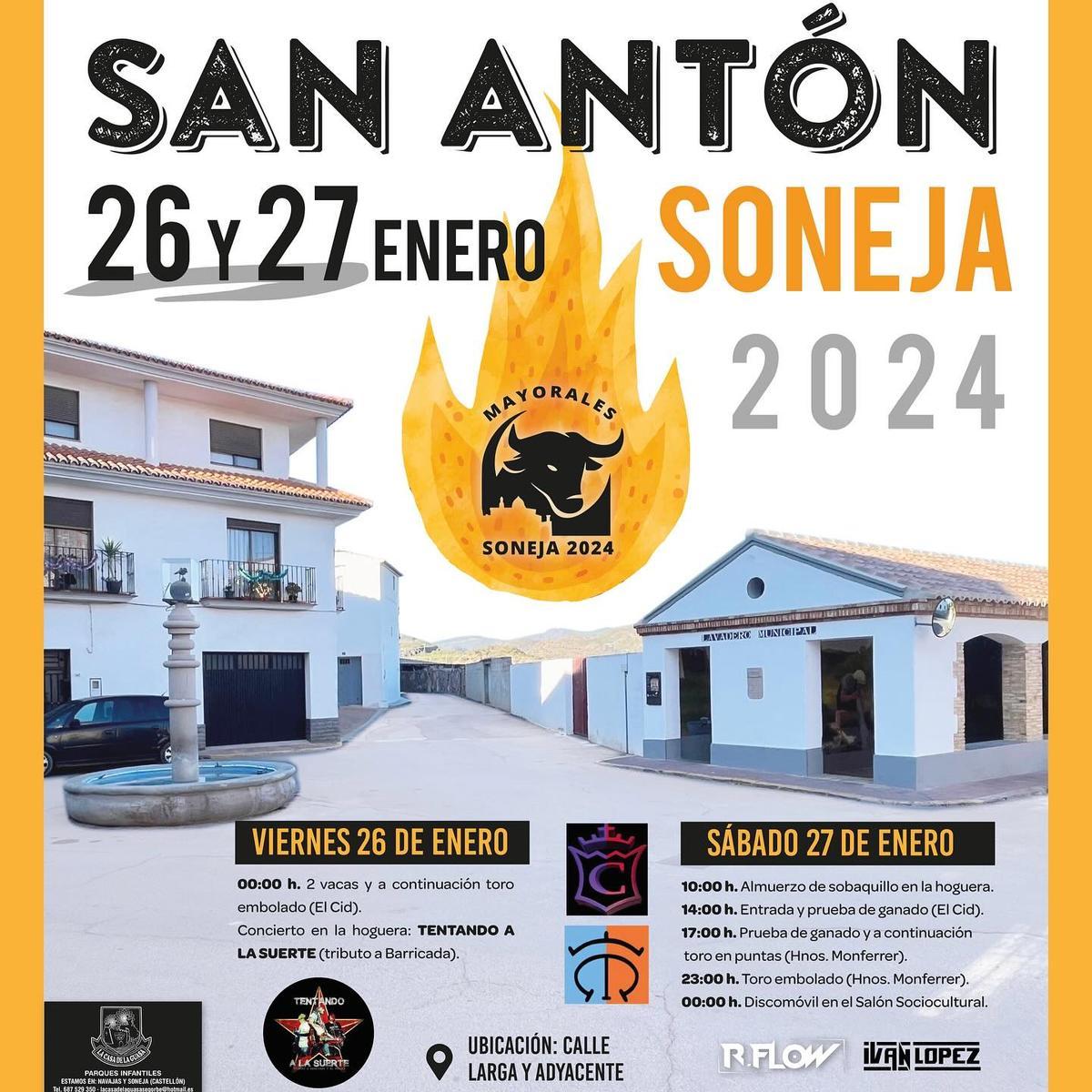 San Antón en Soneja.