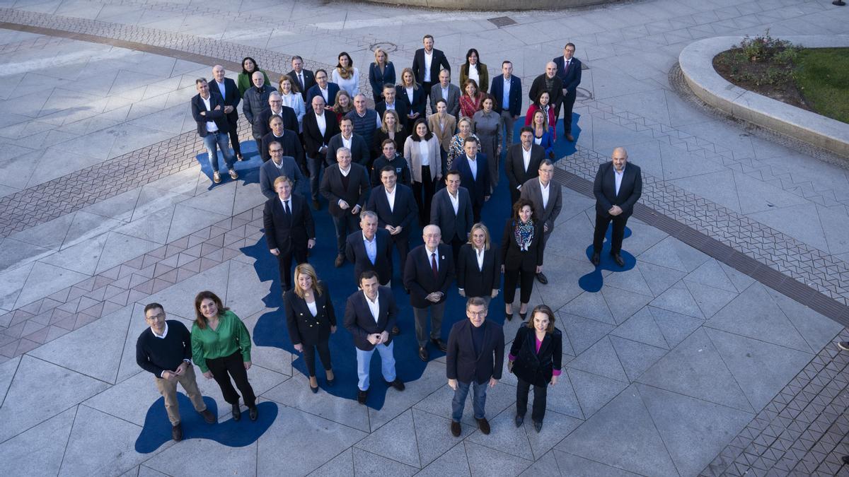 Foto de los candidatos del PP a las alcaldías de las capitales de provincia para las próximas elecciones.