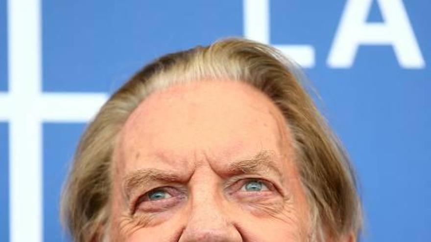 Donald Sutherland, distinguido por la Academia de Hollywood