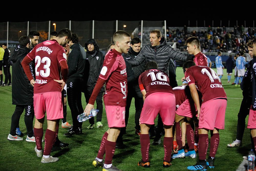 Partido UD Ibiza - Albacete (Copa del Rey)