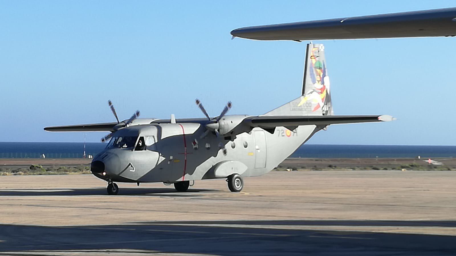 Curso de Entrenamiento Avanzado de Transporte Aéreo Militar Europeo en Canarias