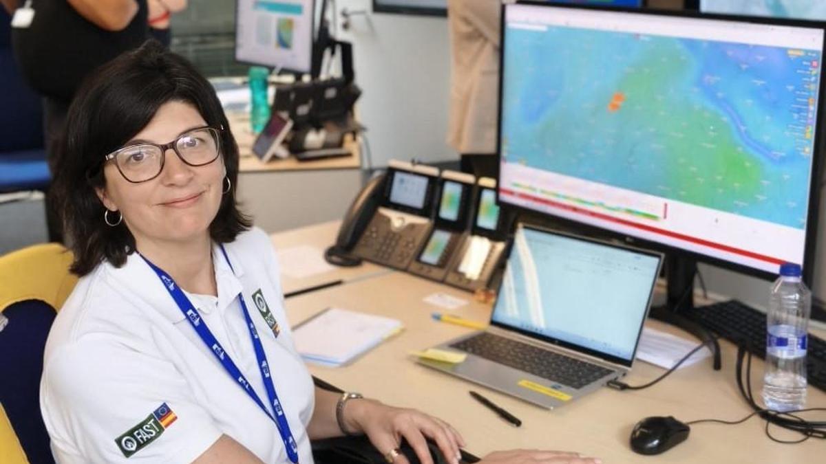 Una ingeniera forestal gallega, entre los expertos europeos que gestionan los grandes incendios desde Bruselas