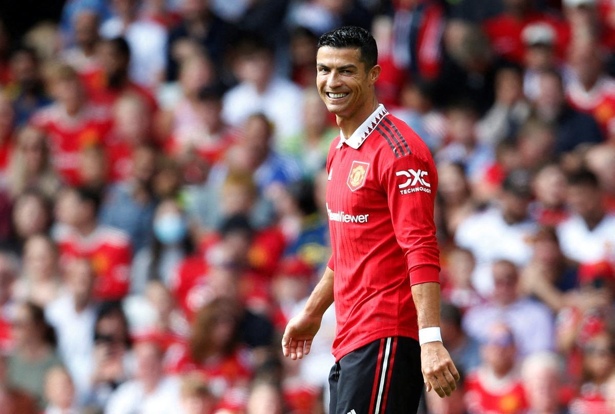 Cristiano Ronaldo, en el partido ante el Rayo Vallecano.