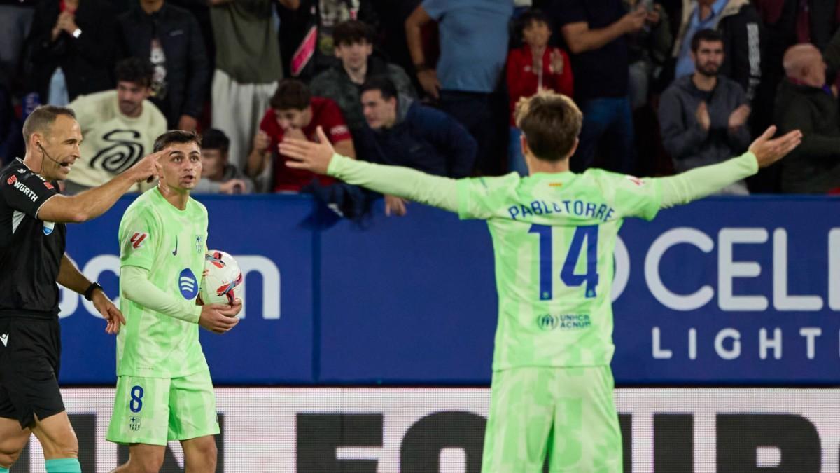 Pablo Torre estuvo a la sombra de Pedri