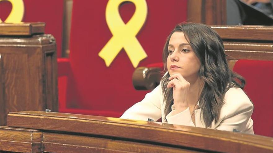 Inés Arrimadas: «No ha venido a dirigir un ‘Govern’ sino un CDR»