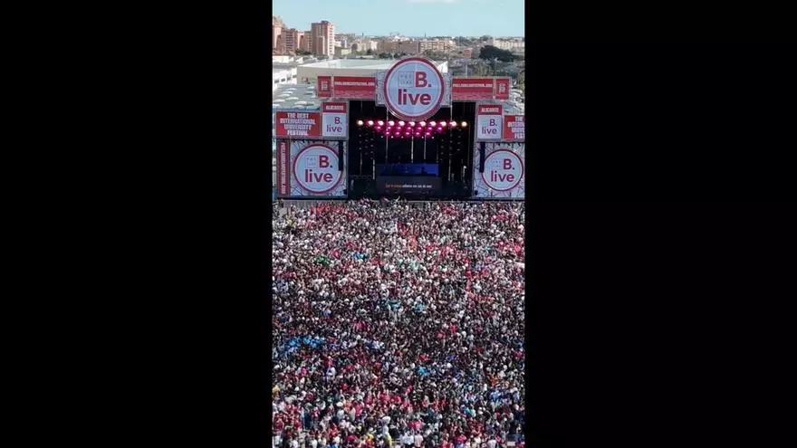 Resumen de Paellas Be Live Festival 2025: el evento universitario más multitudinario