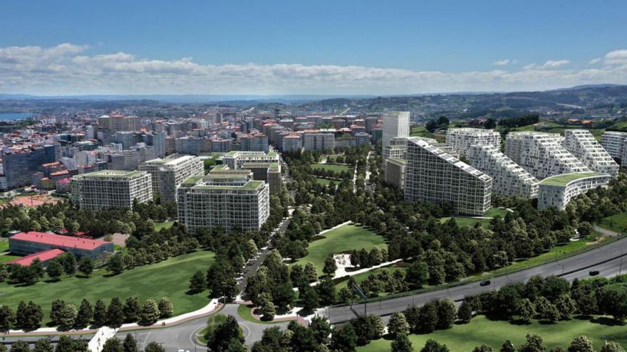 La Xunta da el visto bueno ambiental al plan para urbanizar Visma y construir casi 3.600 pisos