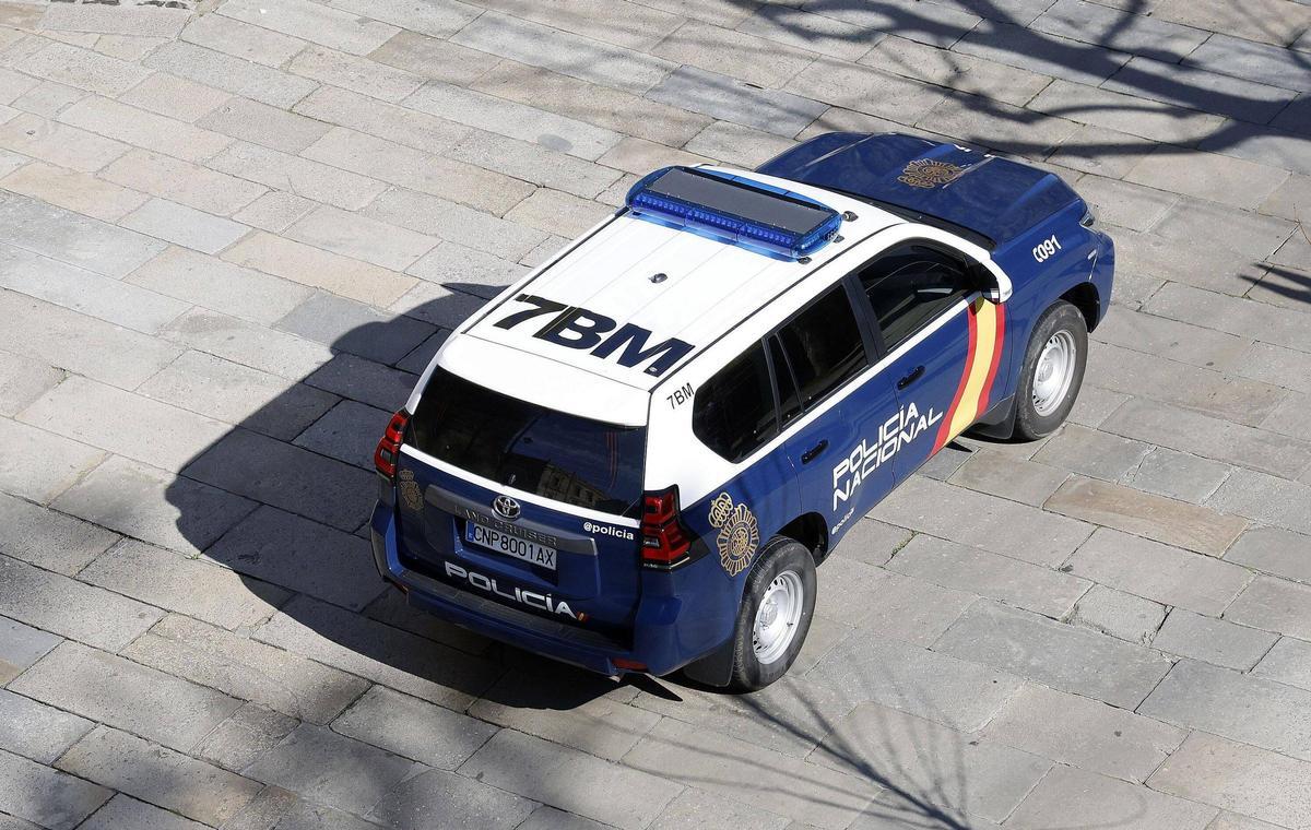 El acusado fue detenido en un control de la Policia Nacional con unidad canina