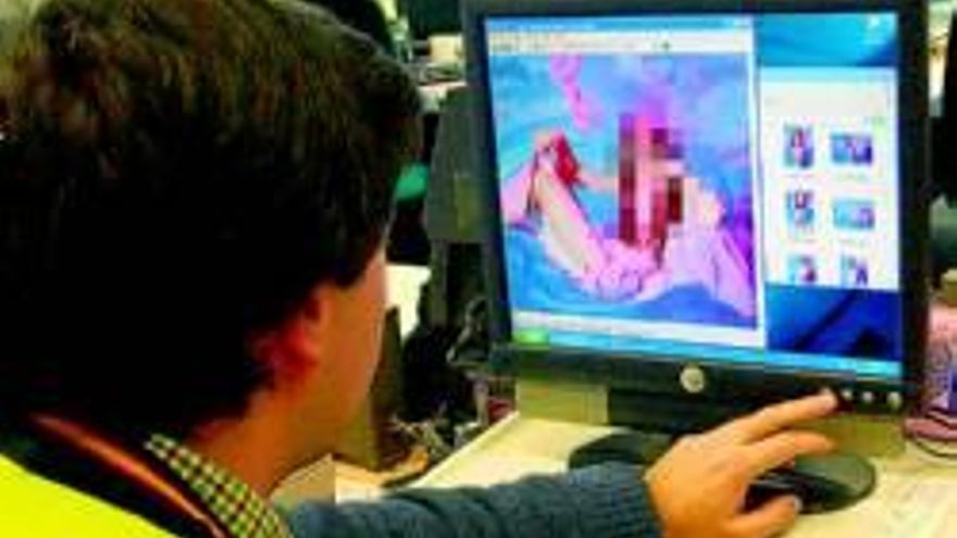 porno infantil Un detenido por distribuir porno infantil