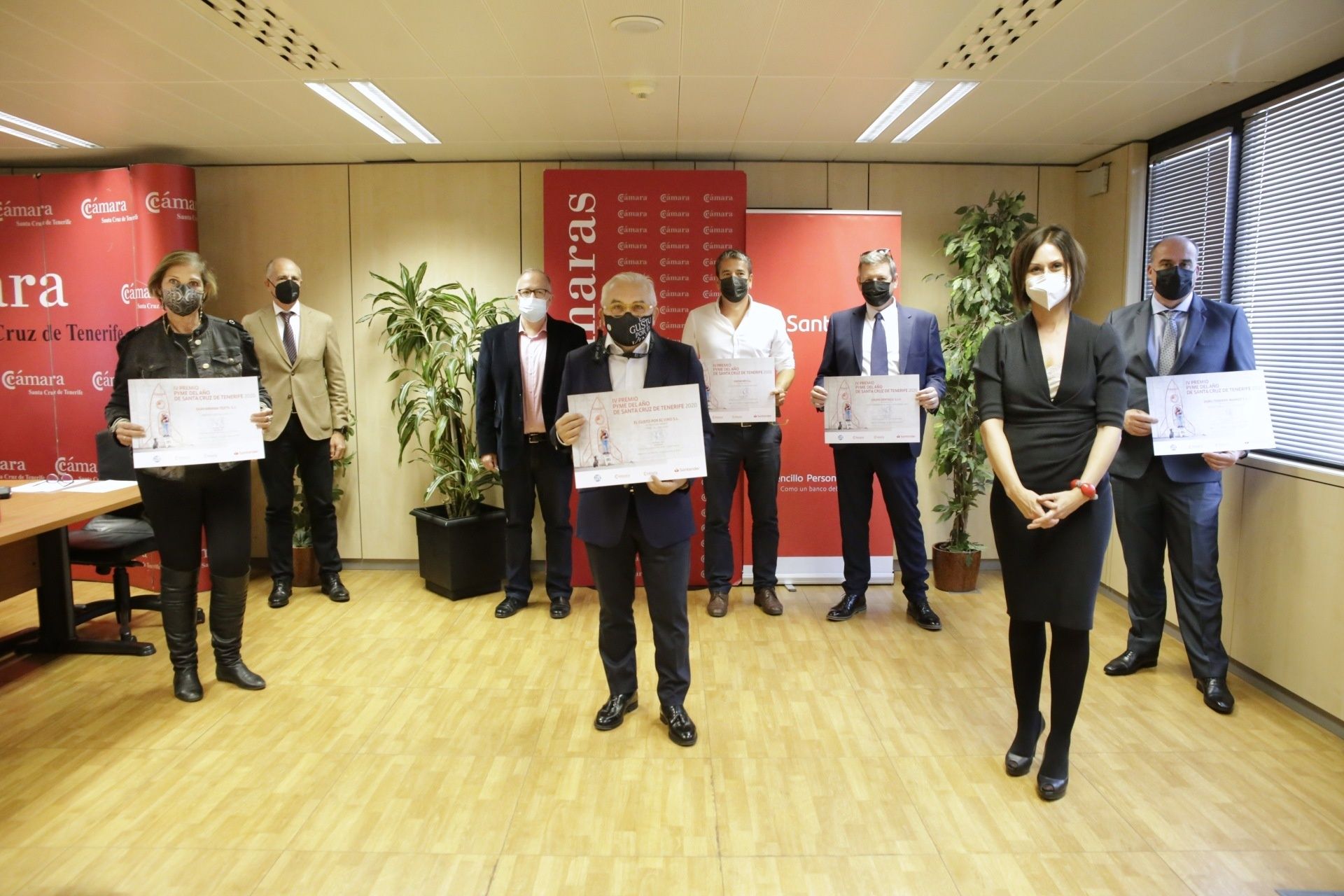 Entrega de los Premios de la Cámara de Comercio y Banco de Santander