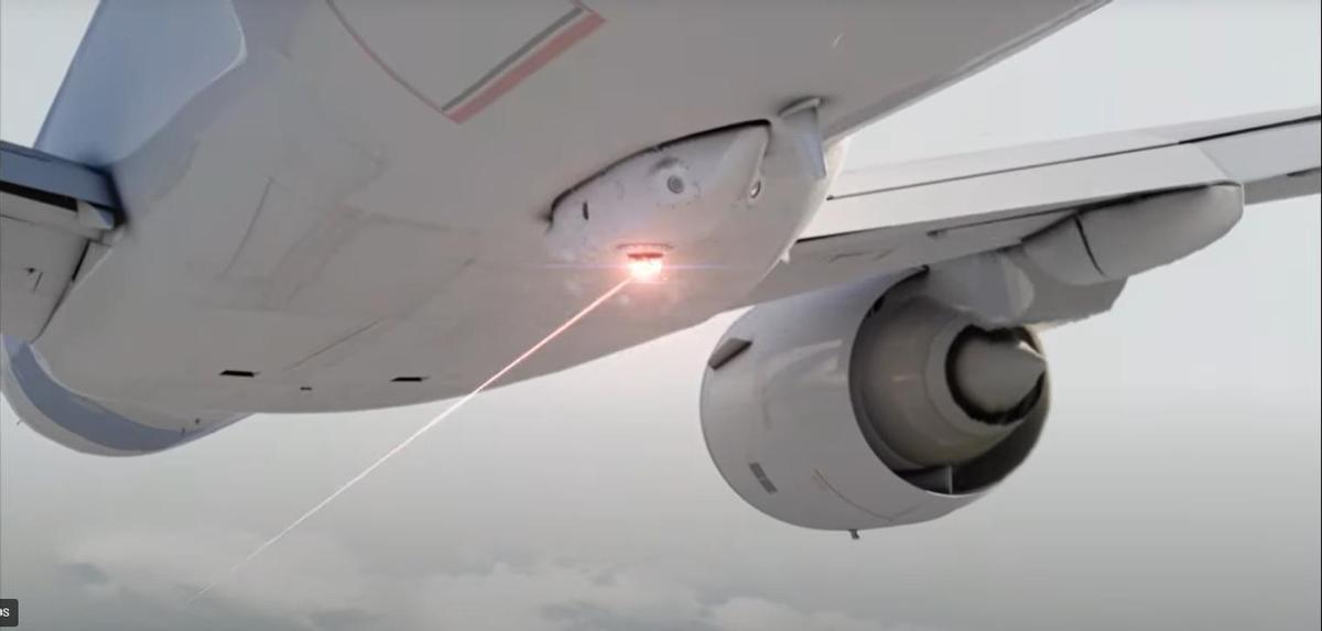 El sistema J MUSIC de defensa antimisil para aviones, en un vídeo promocional de Elbit Systems