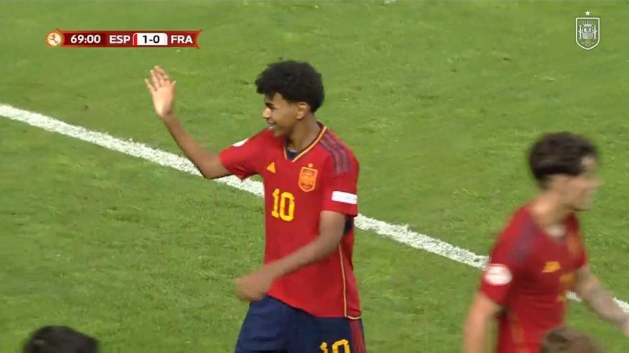 La última vez que Lamine Yamal se enfrentó a Francia pasó esto... ¡Qué locura!