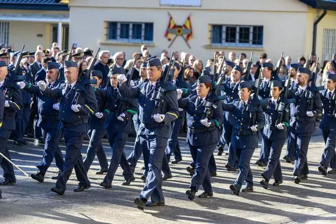 Celebración de Ntra. Sra. de Loreto, Patrona del Ejercito del Aire y el Espacio en el Aeródromo de Lavacolla, Santiago