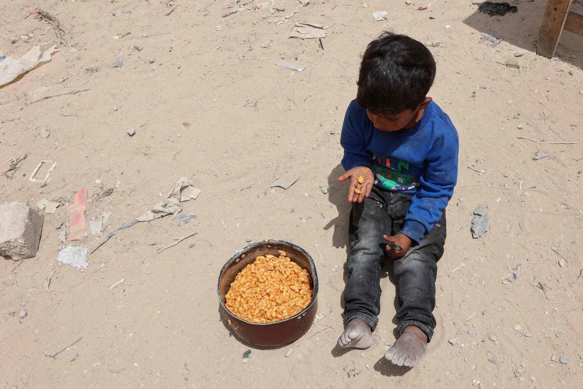 14.000 nadons a Gaza pateixen desnutrició aguda greu 14.000 nadons a Gaza pateixen desnutrició aguda greu