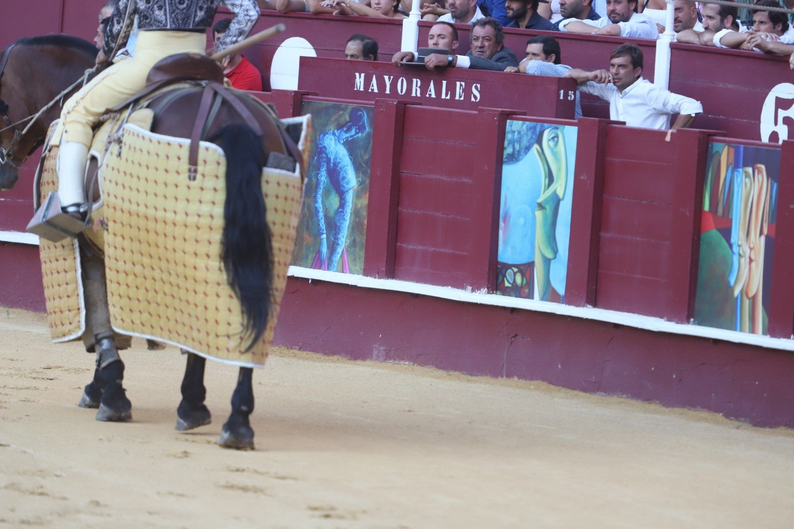 Roca Rey desata la locura en la "Picassiana" de Málaga