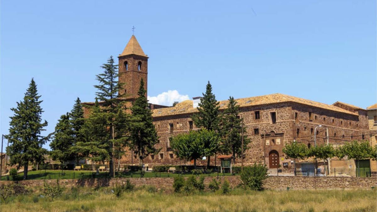 El convento dominico de Nuestra Señora de la Consolación en Gotor.