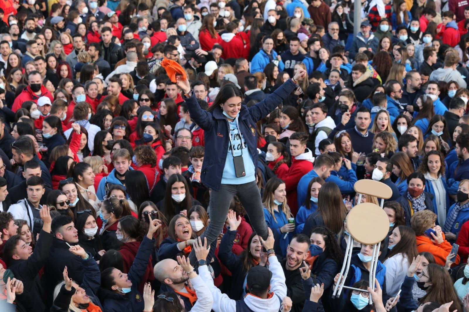 Así es el ambiente en la Crida