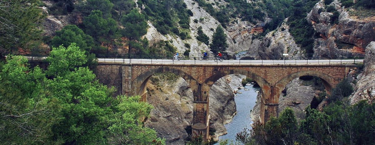 Un divertido trayecto por la antigua vía del tren