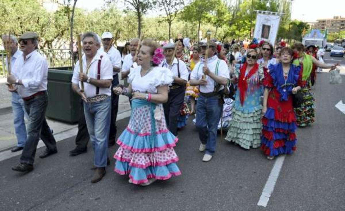 Imágenes de la celebración del Rocío
