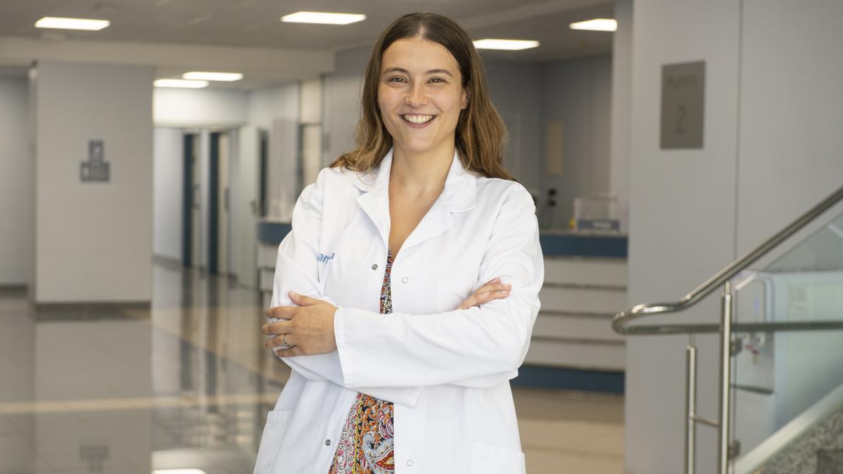 La Dra. Esmeralda Rubio, médico especialista en aparato digestivo de Juaneda Hospitales.