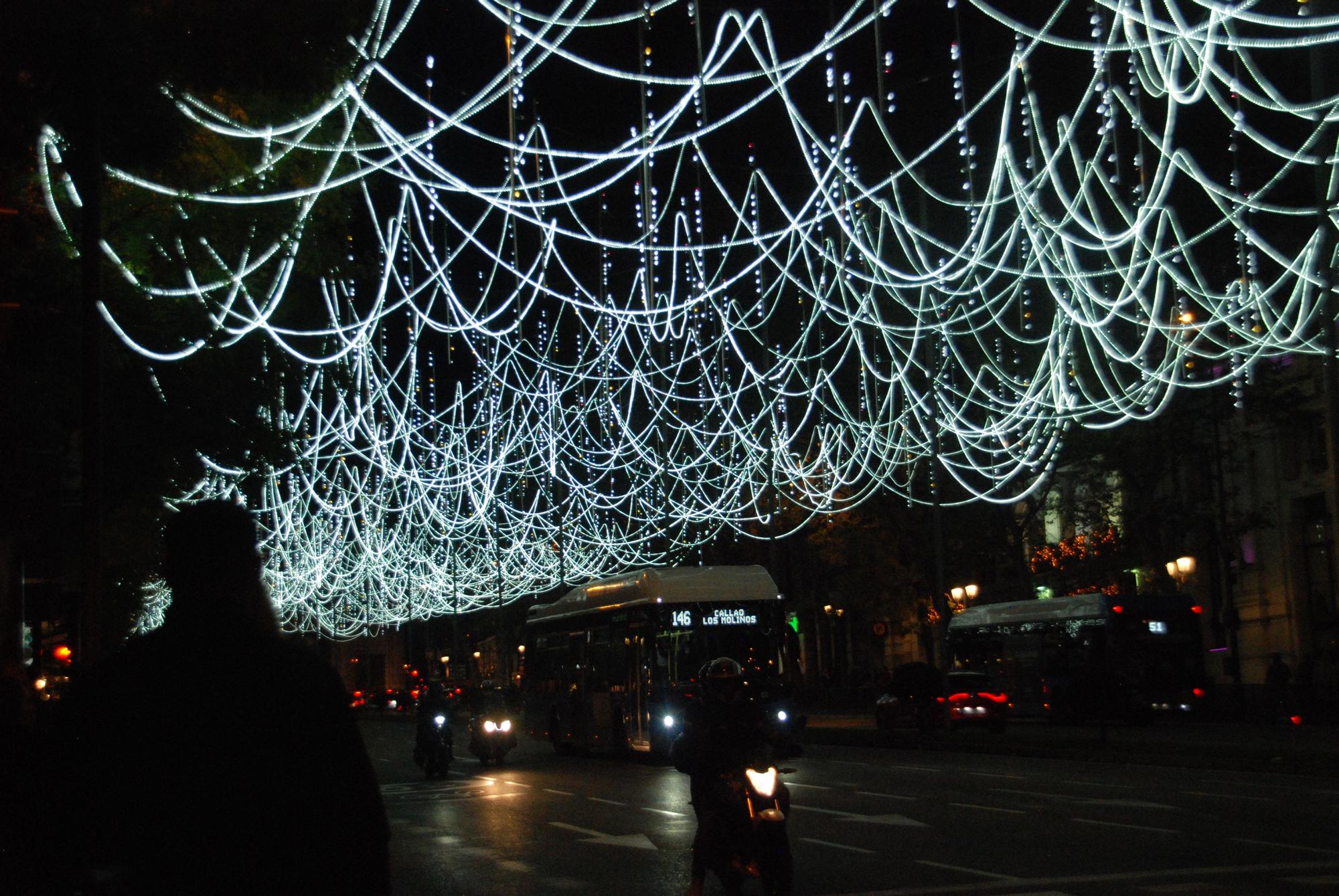 En imágenes: así son las luces de Navidad en Madrid