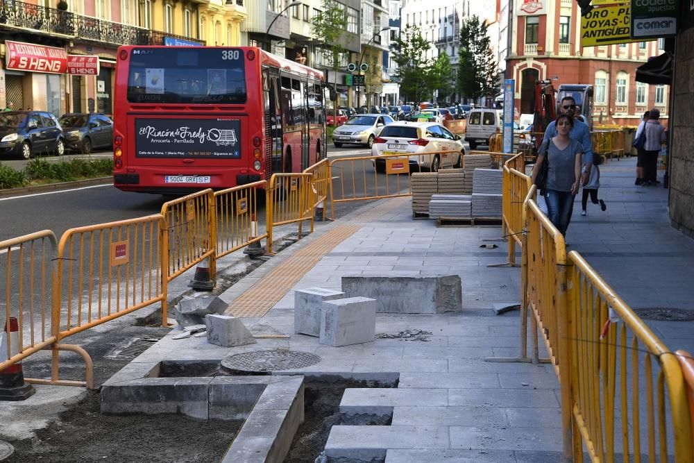 Reforma de la parada de bus Cuesta de A Palloza