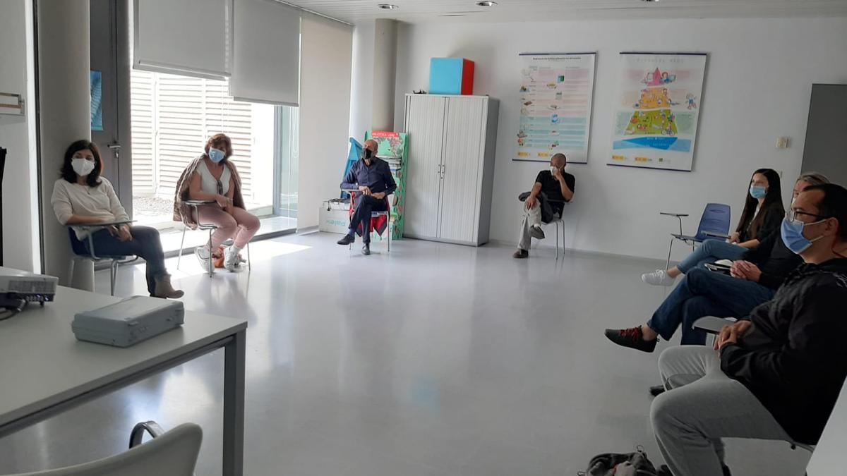 Taller de deshabituación tabáquica en el Centro de Salud de Vila.