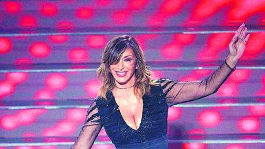 La cantante Sabrina Salerno, en febrero de 2020.   | // EFE