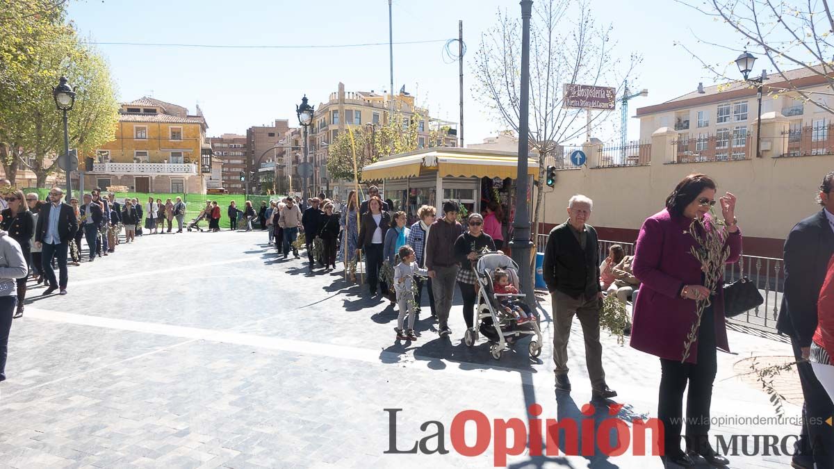 Procesión de Domingo de Ramos en Caravaca