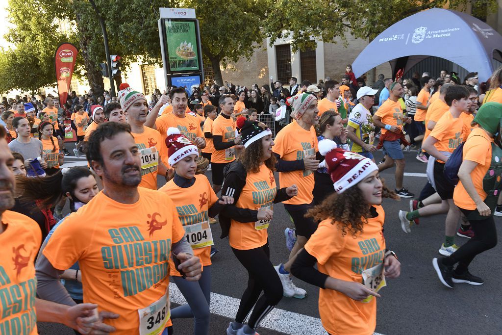 La San Silvestre 2025 en Murcia, en fotografías