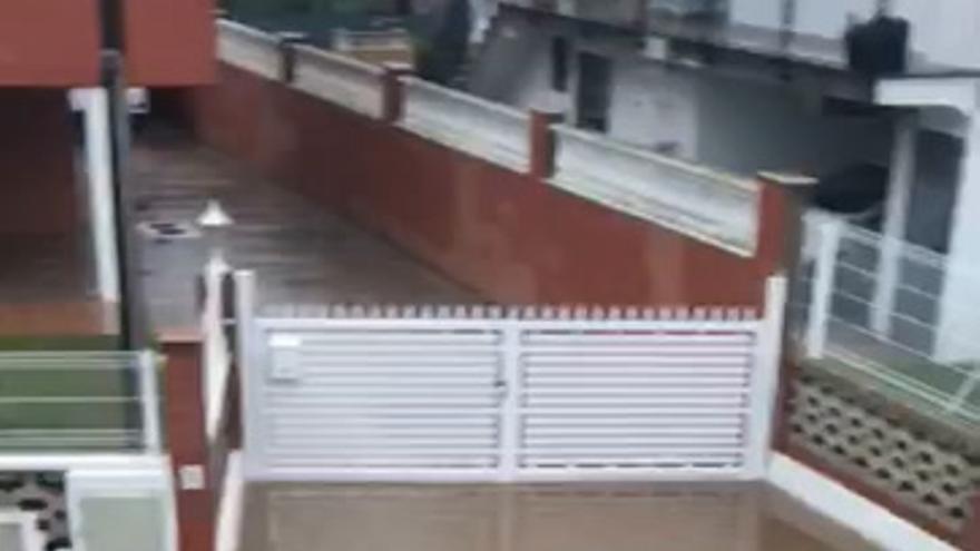 Las lluvias azotan el municipio de Almassora
