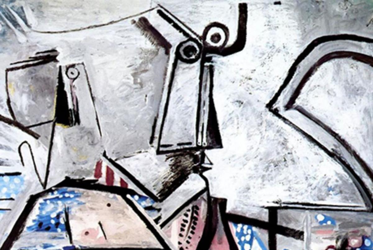 Uno de los últimos cuadros en los que trabajó Picasso. | LA OPINIÓN