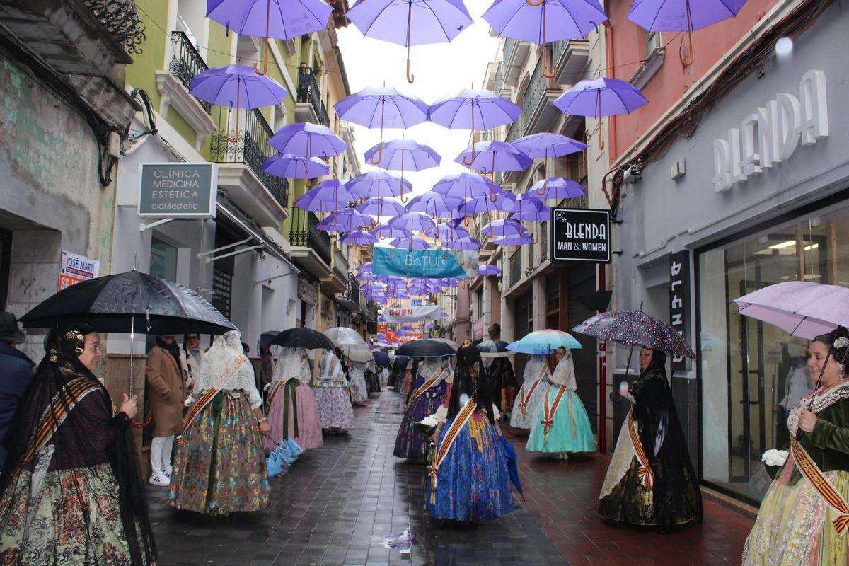 Ofrenda de Alzira, en una imagen del año pasado.