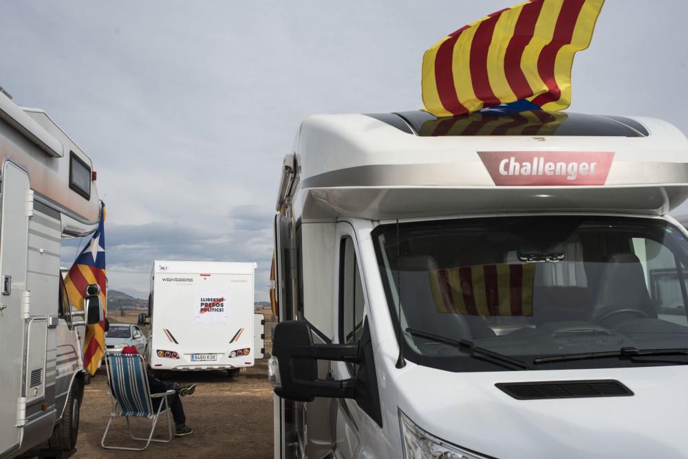 Acte a l'esplanada de Lledoners convocat per Assem