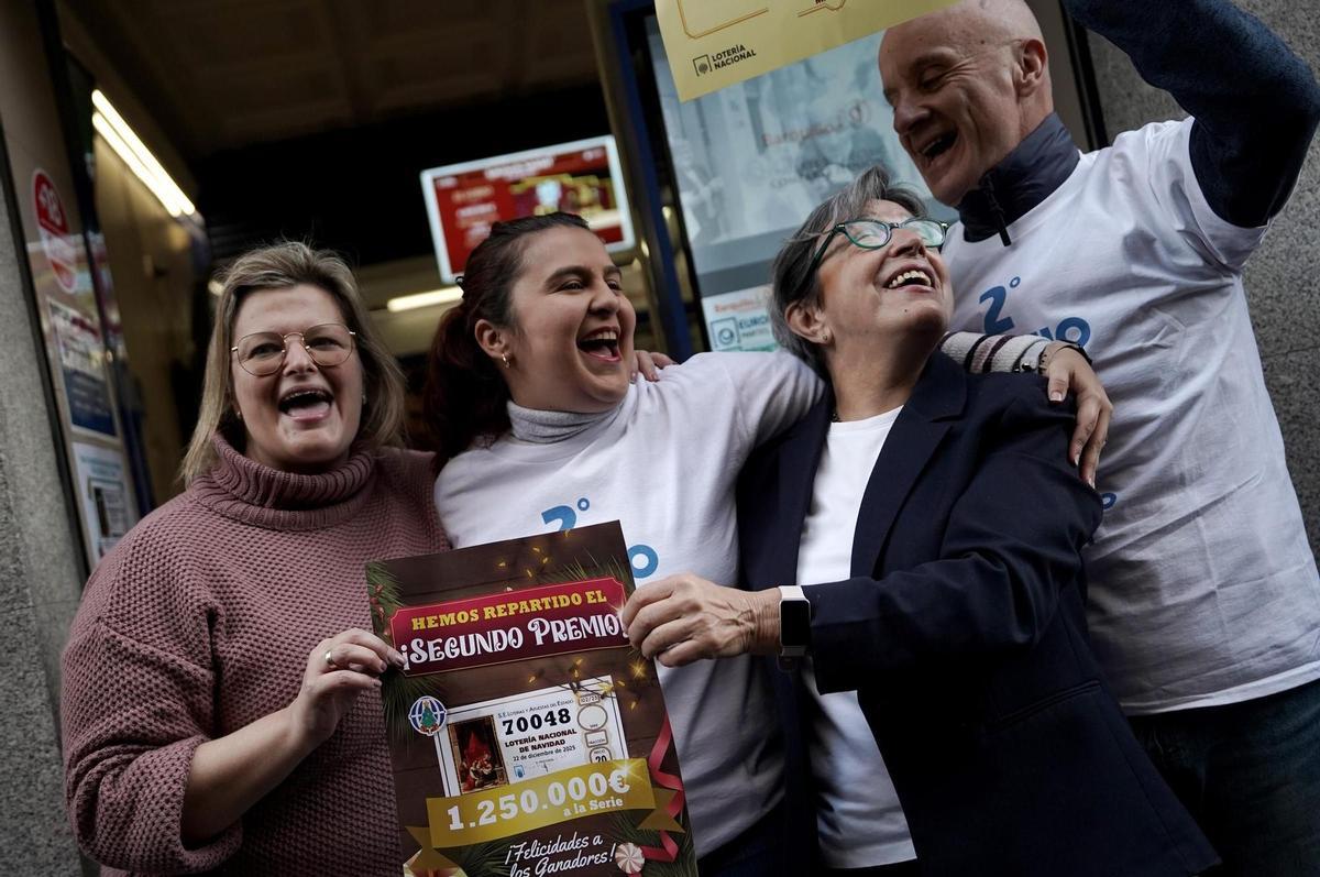 El 70048 ha caído íntegramente en Madrid, aunque ha viajado por el resto de España.