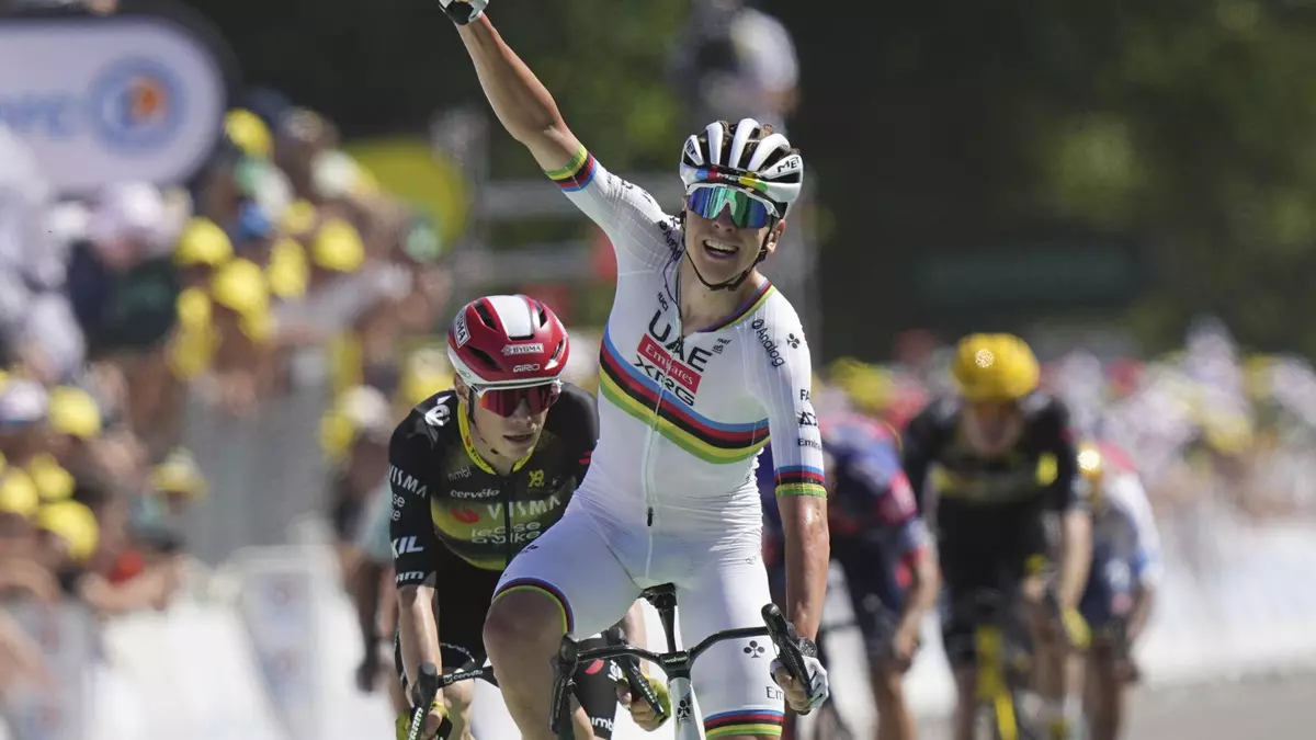 Pogacar gana, recupera el amarillo y mantiene la tiranía en el Tour