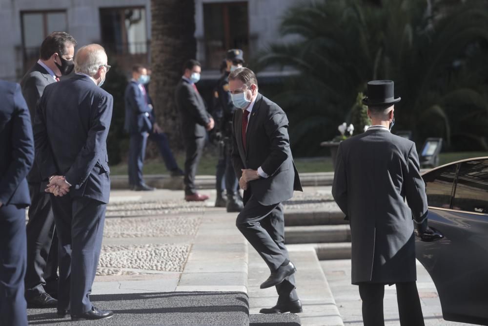 Premios Princesa de Asturias 2020 | Llegada de los invitados al Hotel de la Reconquista