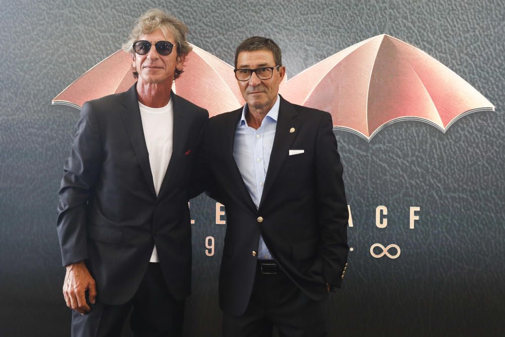 Photocall en la presentación del Centenario del Valencia CF