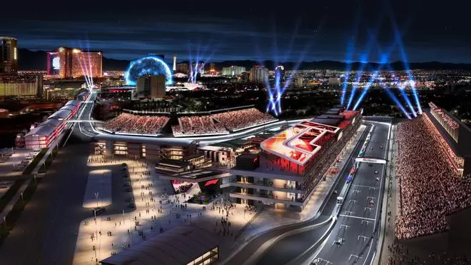 ¡Será una locura! Primeras imágenes del Gran Premio de Las Vegas de Fórmula 1