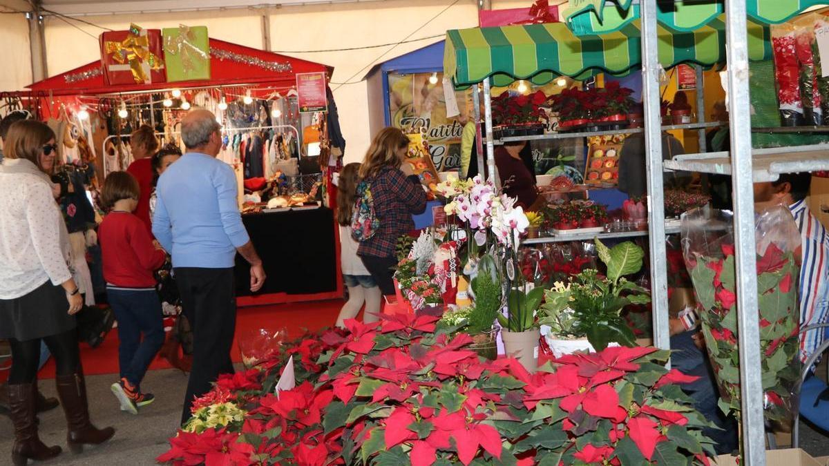 Imagen del Mercado de Navidad de Torrox de 2019.